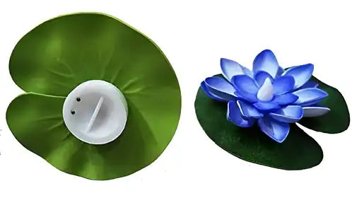 Flameless Lotus Flower Water Sensor Led Diyas (Pack of 6)