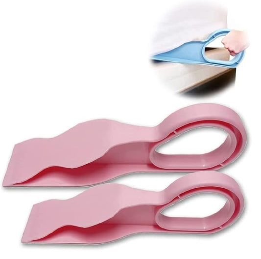 Mattress Lifter, Ergonomic Mattress Wedge Lift, Bed Making and Mattress Lifting Handy Tool Reduces Back Pain