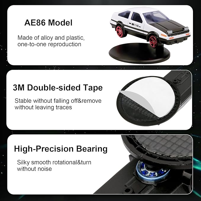 Car Dashboard Spinner AE86