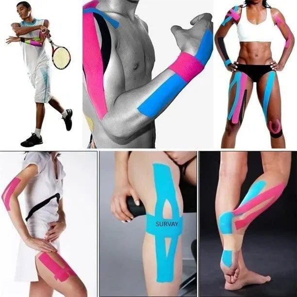 Kinesiology Tape Adhesive for Muscle Pain Relief