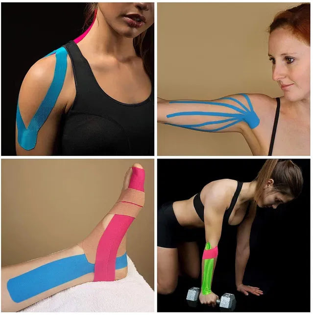 Kinesiology Tape Adhesive for Muscle Pain Relief